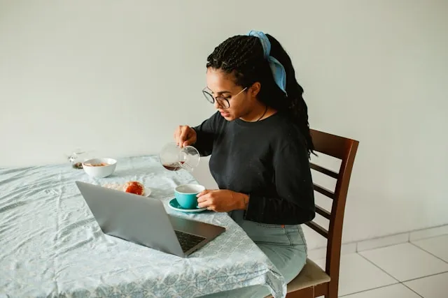 Het weer, het nieuws en een lekker kopje koffie